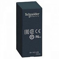 Реле 2CO 12В постоянного тока | код. RSB2A080JD | Schneider Electric